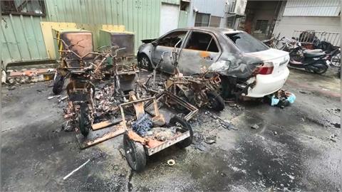 高雄深夜火警！波及８汽、機車　住戶批車主「長年私自充電」罔顧安全