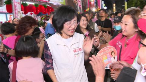 蘇巧慧板橋"夜市人聲"! 蘇姿丰爸爸蘇春槐現身力挺