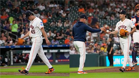 MLB(影)/最慘一戰!今井達也「1.1局失5分」5保送、挨兩轟 主場球迷開噓