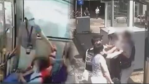 搭公車不滿菜籃車擋路！7旬翁向66歲婦揮拳　路人勸架反被抓傷提告