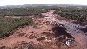 巴西水壩潰堤淹城鎮 釀7死、150人失蹤