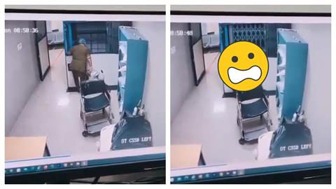 50歲醫院女員工「好奇探頭」下秒遭貨梯夾爆…驚悚畫面曝！兒怒控過失