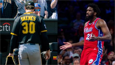 MLB(影)／棒球我也略懂！國聯賽揚被隊友雷　MVP中鋒鉛筆大帝開嘴：去練DH吧