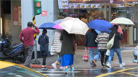 今起雨區擴大「北台灣連下4天」   東北季風增強全台降溫