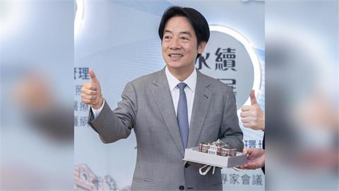 快新聞／脆友玩遊樂園製作賴清德梗圖！引本人親回比讚照　網喊：總統級回覆