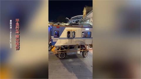 迷你小火車台中街頭趴趴走 但沒做「這件事」警方要開罰