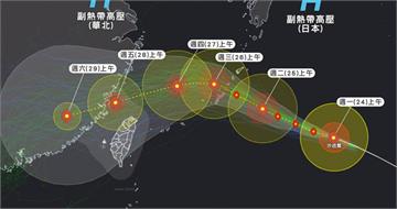 沙德爾逼近！7縣市暴風率破6成　週五最關鍵