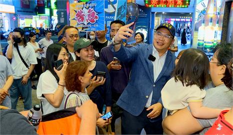 雙和罷團連署告急！王義川樂華夜市掃街力拚「新北全過」