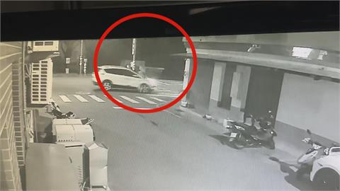 深夜酒駕車禍！機車後座女子卡引擎蓋　酒駕男竟「繼續開」