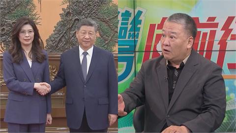 狠酸鄭麗文愛上習近平！吳崑玉爆曾與習握手「見1舉動」嚇壞：就是𨑨迌囡仔