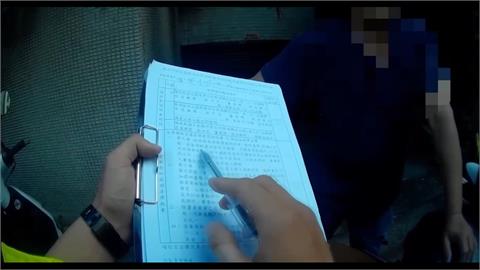酒喝多了？車停了嘴停不下來　他「拒測逃逸」遭壓制狂頂嘴