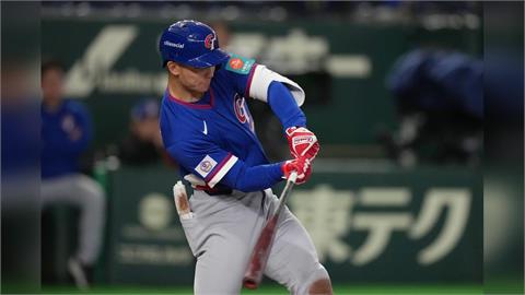 MLB(影)／安打來了！「費仔」熱身賽先發四番出擊　中止低潮打擊率回升破2成