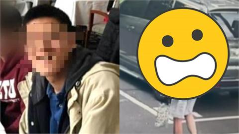 陽交大教授「行凶前」畫面曝光！戴白手套「狂砍30多刀還猛踹」行刑式手段超驚悚