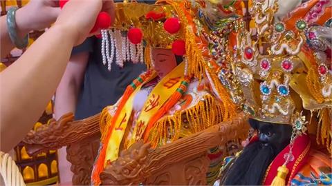 拱天宮三媽、作客媽新竹賜福　天氣放晴！信眾直呼：媽祖顯靈