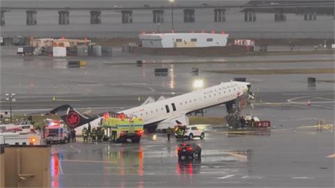 加航快捷航空客機撞消防車　塔台人力不足導致？