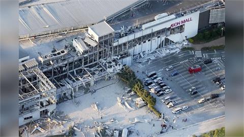 日本熊本規模7.1強震 當地知名商場驚傳爆炸