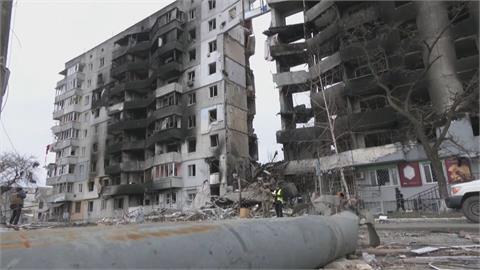 基輔近郊城鎮博羅江卡變廢墟　居民痛罵普丁 