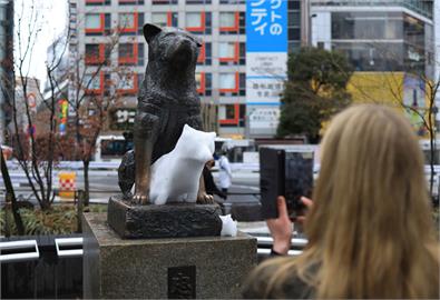 日本「忠犬八公」慰靈祭　人潮聚集澀谷車站雕像前追思