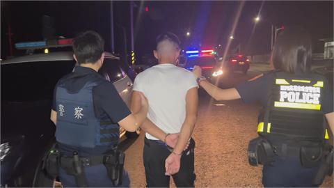 酒駕拒檢逃逸　棄車時遭警方逮捕