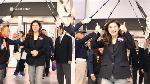 鄭麗文訪美搞「登山杖劍門」！網一看秒酸「很中國人」：鴻門宴才會這樣演