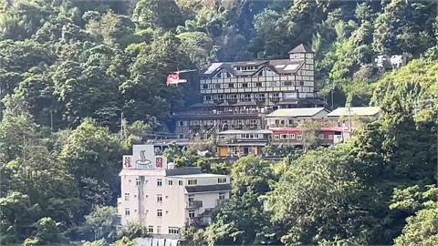 南投廬山溫泉救援行動　特搜隊「牽引繩吊掛」助脫困