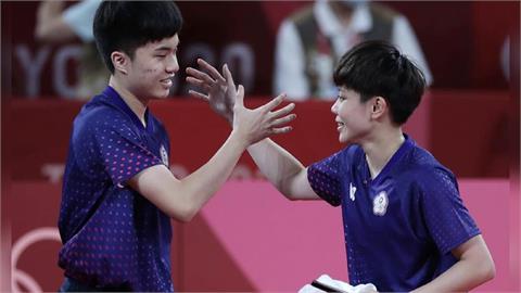 桌球／台灣「黃金混雙」林昀儒／鄭怡靜傳捷報！晉WTT馬斯喀特球星挑戰賽8強