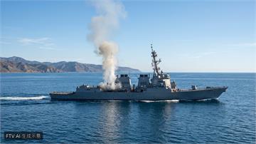 金正恩親自視察新驅逐艦測試　曾翻船受損限期兩月內服役