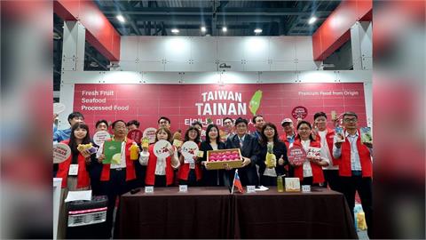 首爾食品展臺南館開幕 台南市府率業者展農產實力