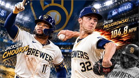 MLB(影)／一晚誕生2大神紀錄！168公里火球＋22歲全壘打王　釀酒人開門紅