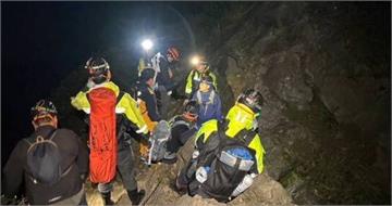 勇闖「劍龍稜」出事了　波蘭登山客疑骨折困稜線警消奔山區搶救