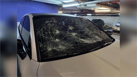 宜蘭新月廣場遭報復式砸　2嫌遭逮辯稱「敲錯車」