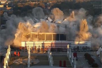 亞特蘭大奧運主場館成回憶  60秒爆破拆除