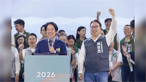破萬人湧北區競總成立大會　黃世杰同台賴清德、蔡英文感性催票