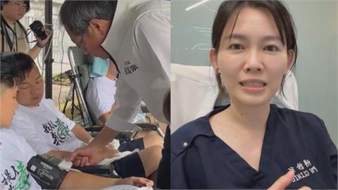 稱絕食小雞們血壓剩110「撐不住」　吳欣岱批蘇清泉：別誤導