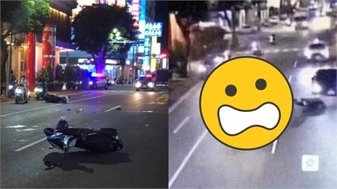 20歲高中孕婦無照遭輾「胎死命危」！肈逃婦撞完「猛顛2下」9秒畫面驚悚曝光
