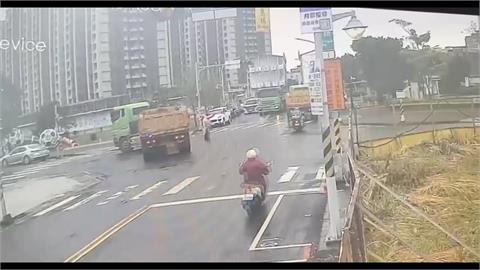67歲義交遭倒車砂石車輾斃　警方允諾全力協助處理後事