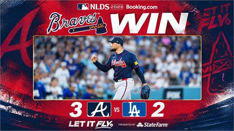 MLB(影)／贏道奇還「多賺一個塞爾」！勇士6投神接力　魏斯豪賭賺翻