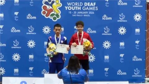宜蘭17歲聽障生林佳勳　世界聽障青年運動會羽球穿金戴銀