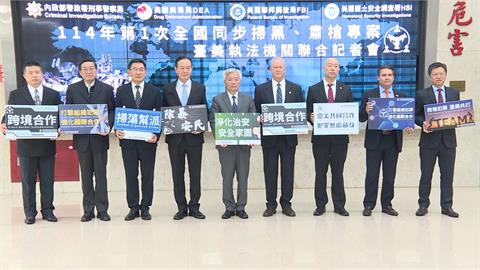 警全國掃黑肅槍專案行動　台美合作破新竹改槍工廠