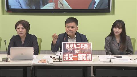 快新聞/鄭麗文竟稱九二共識「歷久彌新」 民進黨團轟:錯把統一進程當和平選項