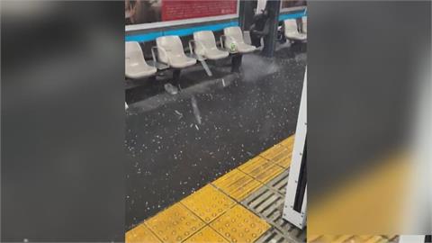 白天熱爆傍晚天氣驟變下冰雹　東京狂風大雷雨宛如世界末日