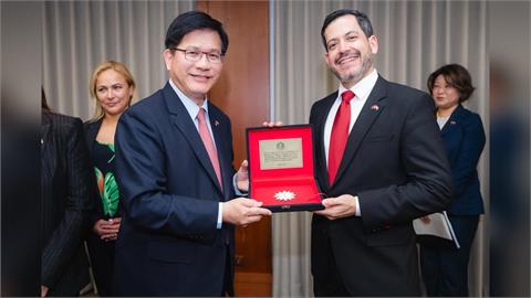 快新聞／台巴共慶雙十！　賴總統、林佳龍歡迎巴國國會訪團抵台