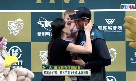 中職(影)／石萬金先發7局失1分！魔鷹傷癒歸隊開轟助雄鷹勝悍將