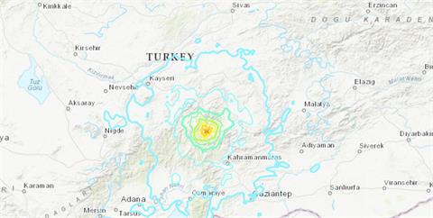 土耳其又震！規模6.0「深度僅5公里」　已超過1500人死亡