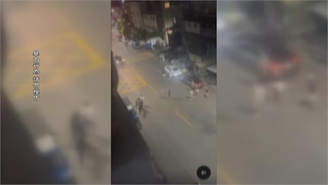 高雄深夜大亂鬥! 街頭持鐵棍"四打三"釀四傷