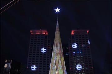 全球唯一！360度光雕投影耶誕樹在「新北耶誕城」