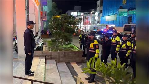 快新聞／宜蘭春節「蘭城靖安」專案起跑　警局長率上百警力盤查治安熱點