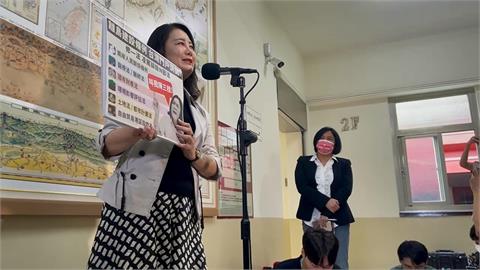 快新聞／陳玉珍第3次踢館！全程盯梢綠委受訪　吳思瑤怒批：請不要當陳三桂好嗎