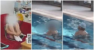 上海7歲女童游泳課後「情緒大變」牴觸游泳：教練請我喝水　家長見教學畫面心碎了
