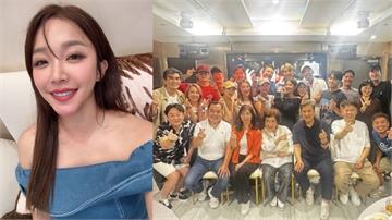 賴慧如慶生展超狂人緣！合照驚見「阿姑」周遊與眾多大咖明星